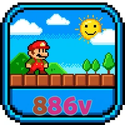 886v